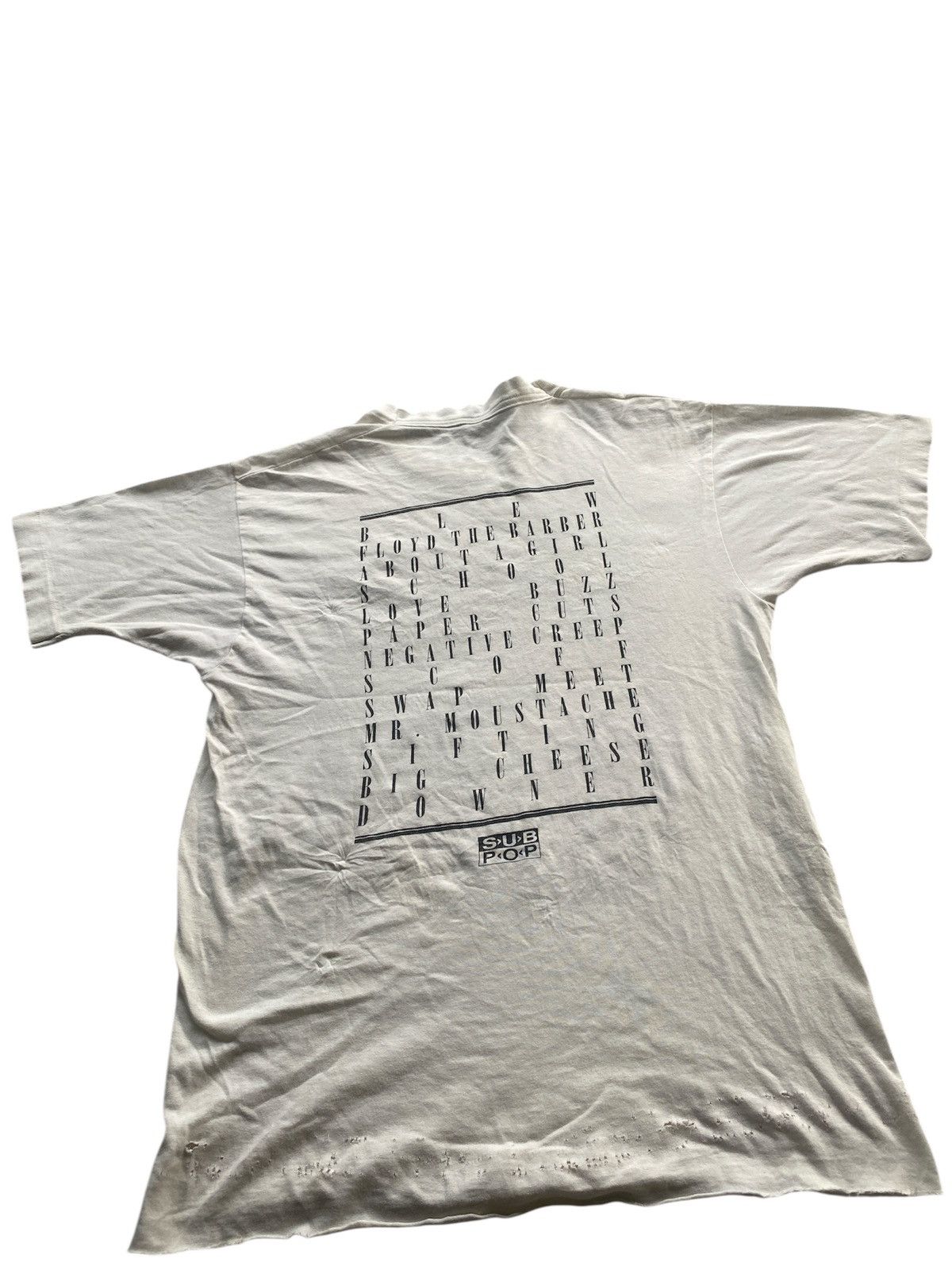 Band Tees Vintage Nirvana Bleach single stich Distress Size US M / EU 48-50 / 2 - 2 Thumbnail