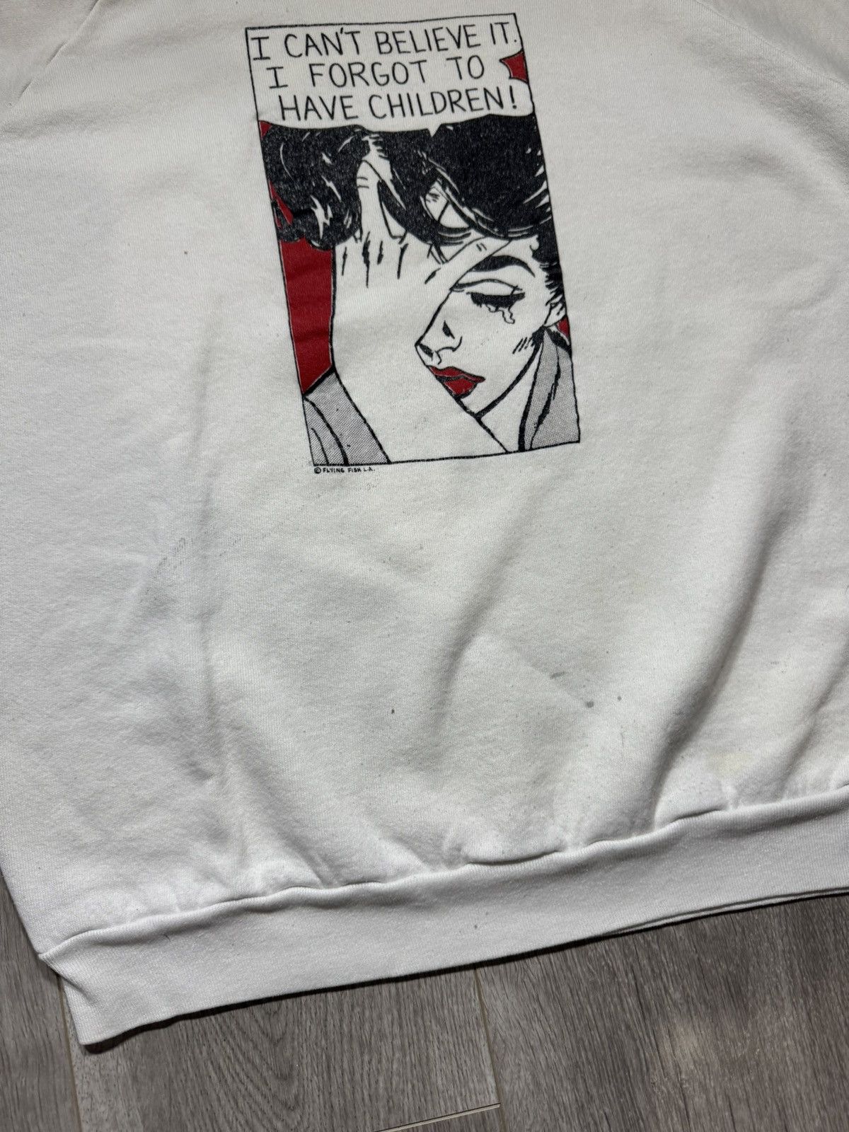 Vintage VINTAGE 1980’s ROY LICHTENSTEIN FLYING FISH LA POPART Size US M / EU 48-50 / 2 - 4 Thumbnail