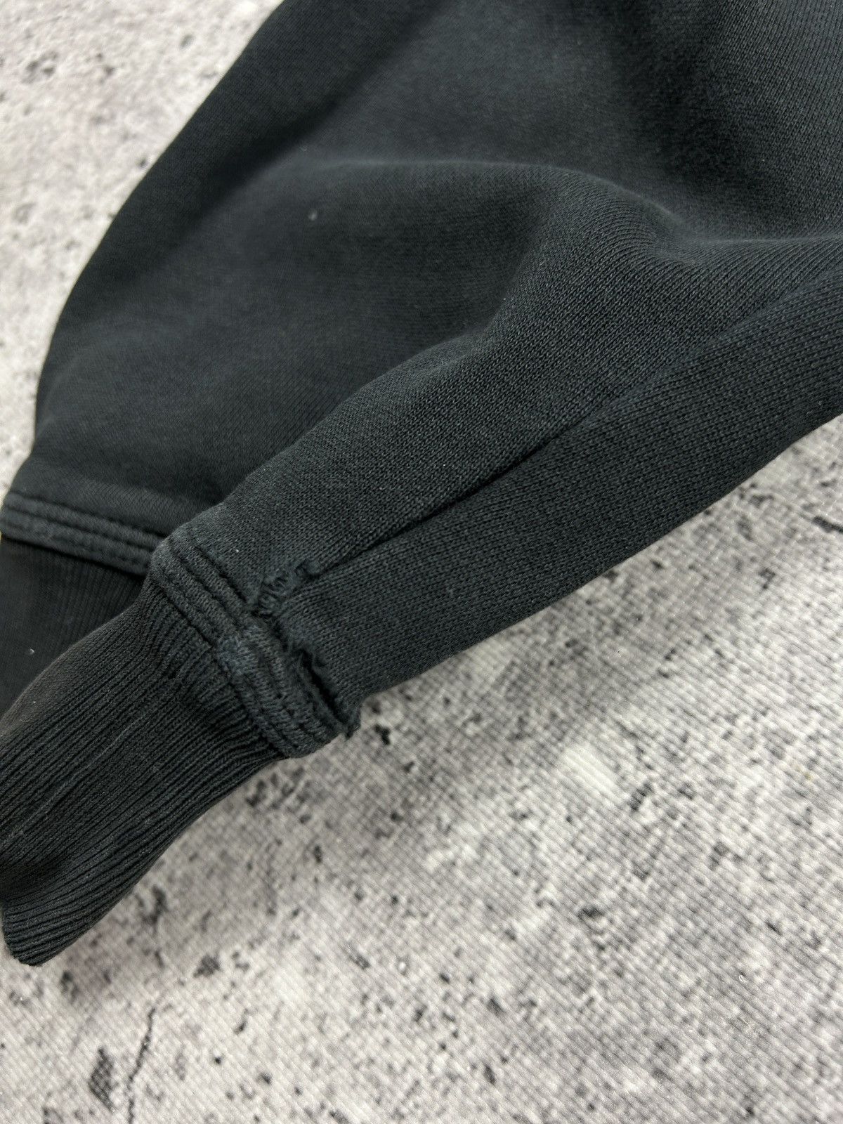 Stussy Stussy black hoodie 00s vintage washed Size US XL / EU 56 / 4 - 4 Thumbnail
