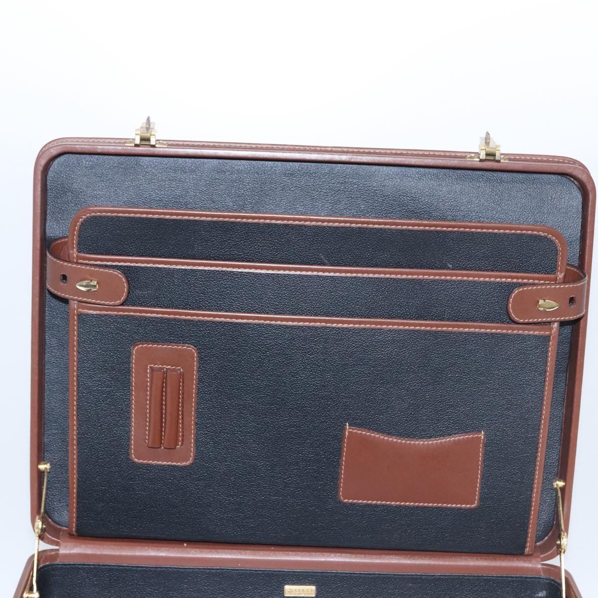 Gucci GUCCI Micro GG Canvas Trunk Black Gold Size ONE SIZE - 17 Thumbnail