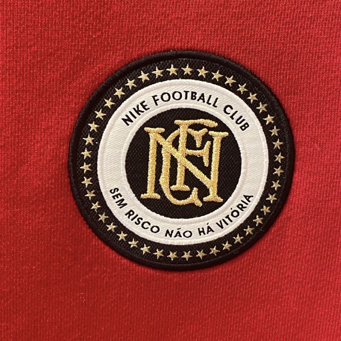 Nike Nike FC Football Club Sweatshirt Soccer Red Black S Size US S / EU 44-46 / 1 - 12 Thumbnail
