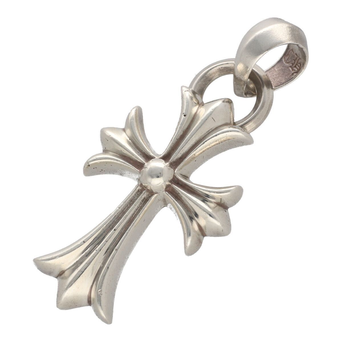 CHROME HEARTS CH Cross Bale SV Necklace Pendant