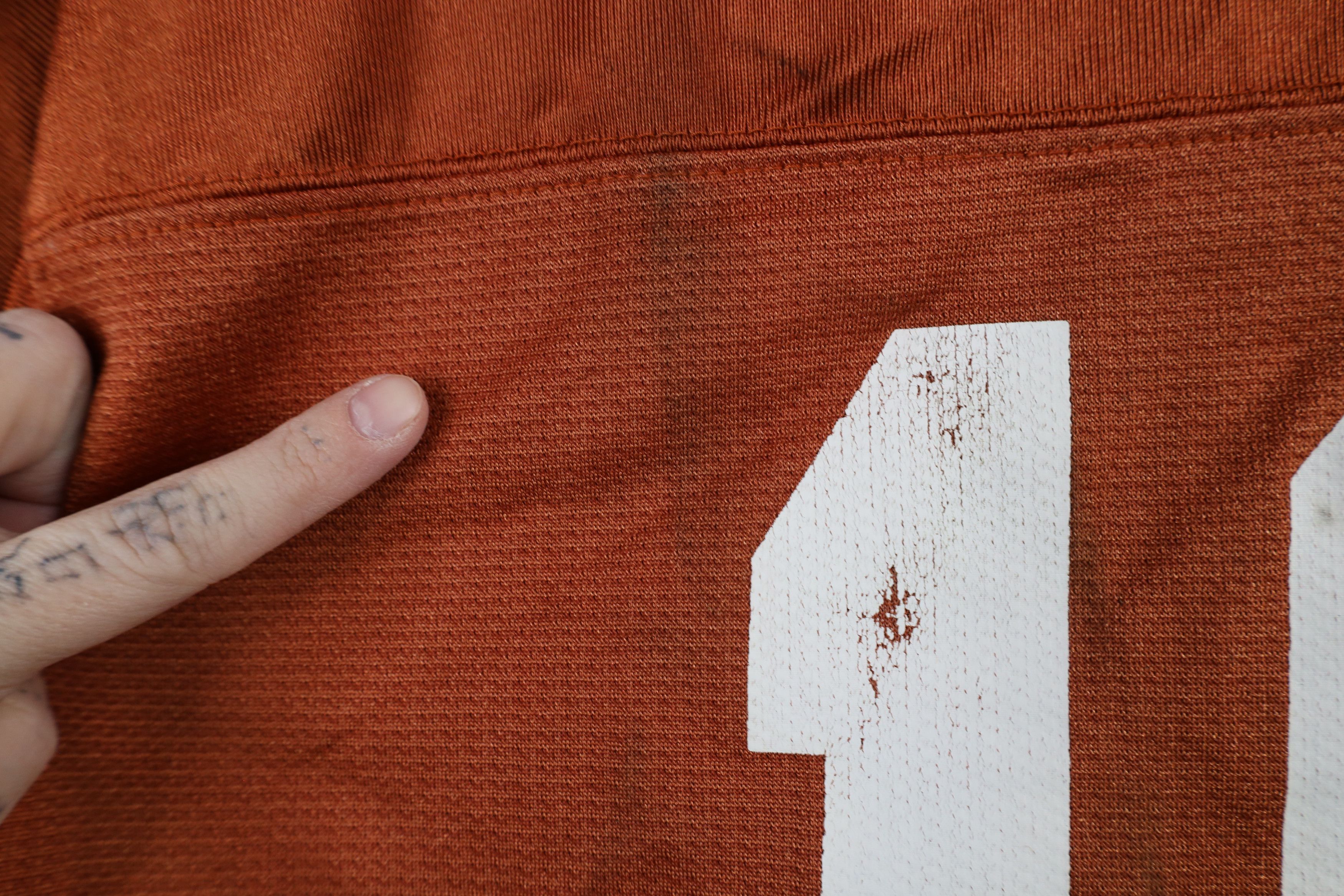 Nike × Vintage Vintage Y2K Nike University of Texas Football Jersey #10 Size L / US 10 / IT 46 - 13 Thumbnail