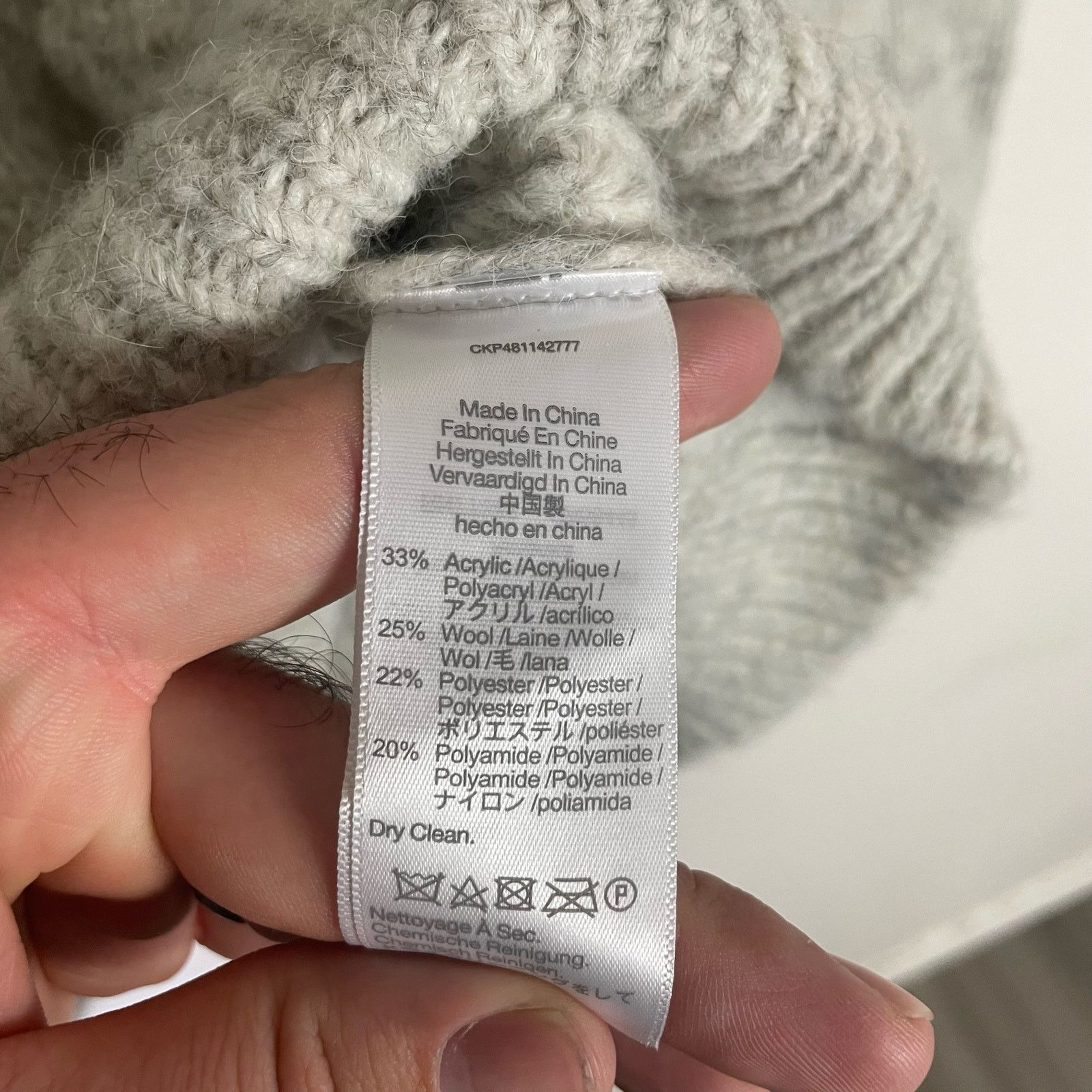 Madewell Madewell Wool Blend Crewneck Wedge Sweater US Women's XXS Size M / US 6-8 / IT 42-44 - 4 Thumbnail