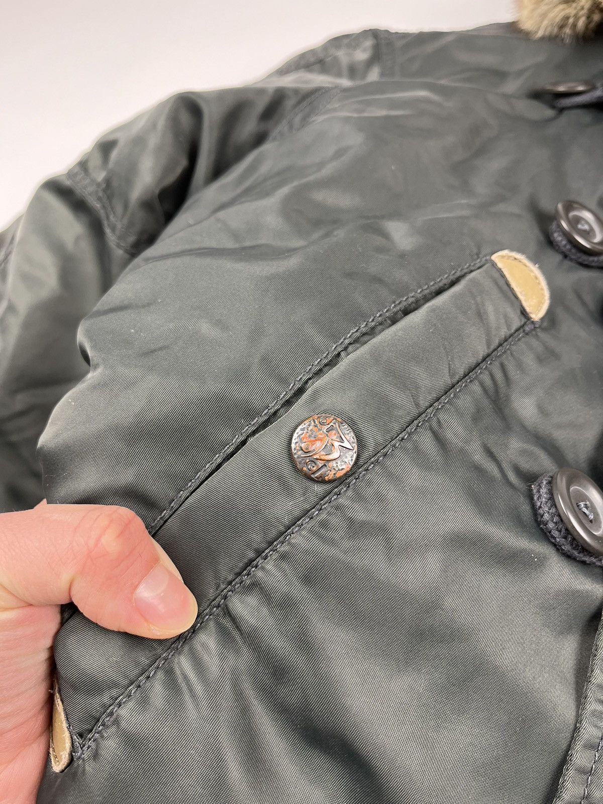 Diesel × Vintage DIESEL Vintage flight jacket thrashed faded bomber MA-1 y2k Size US M / EU 48-50 / 2 - 12 Thumbnail
