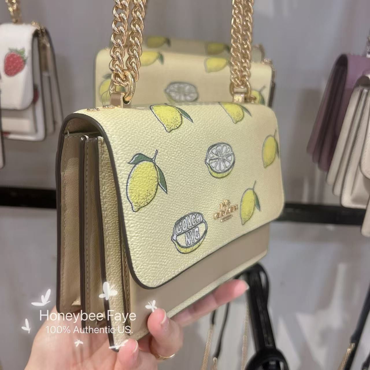 Coach Mini Klare Crossbody Bag With Lemon Print CAN24 Size ONE SIZE - 2 Thumbnail
