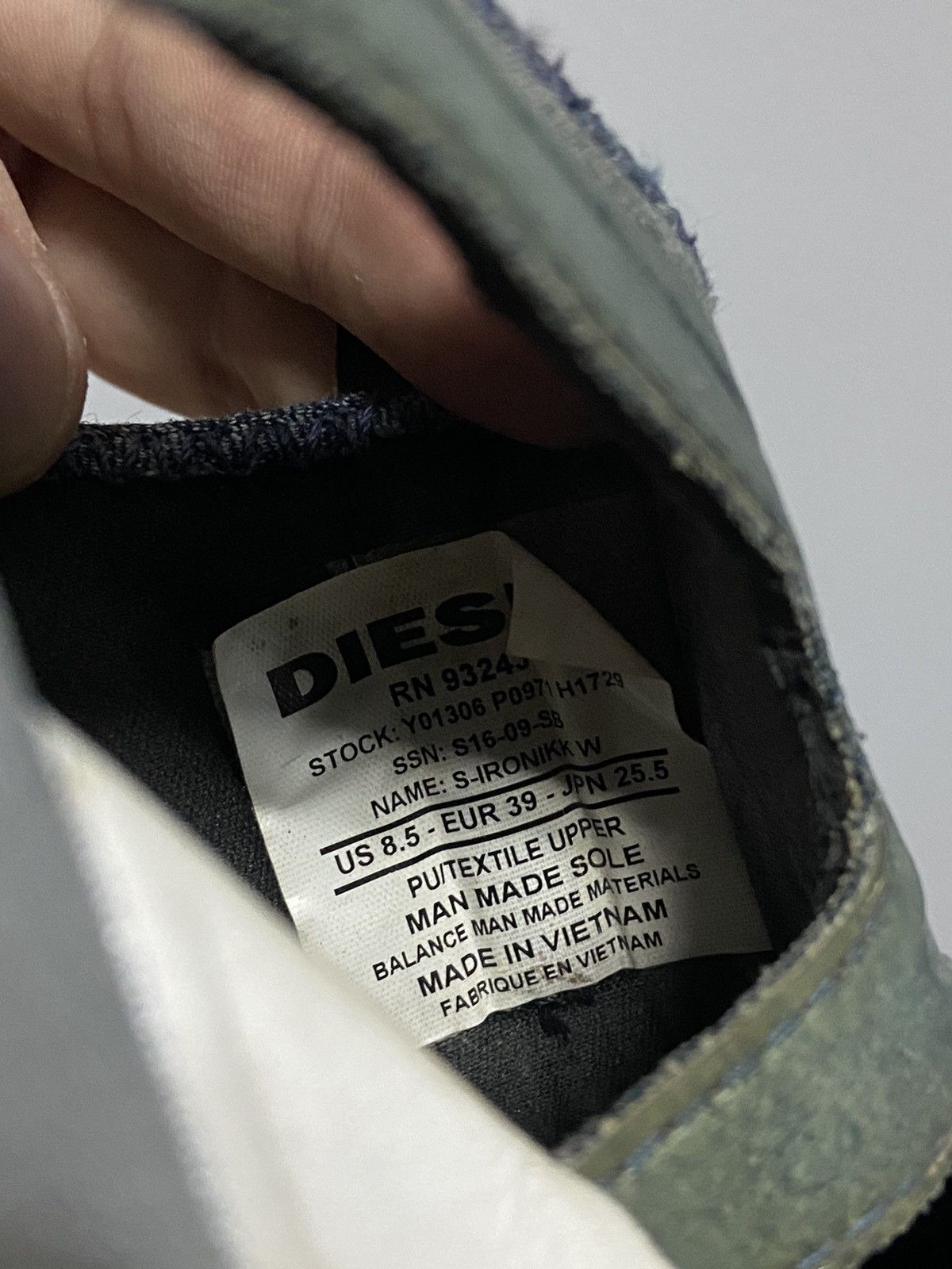 Diesel × Vintage Diesel sneakers sandals women's vintage logo Size US 9 / IT 39 - 11 Thumbnail