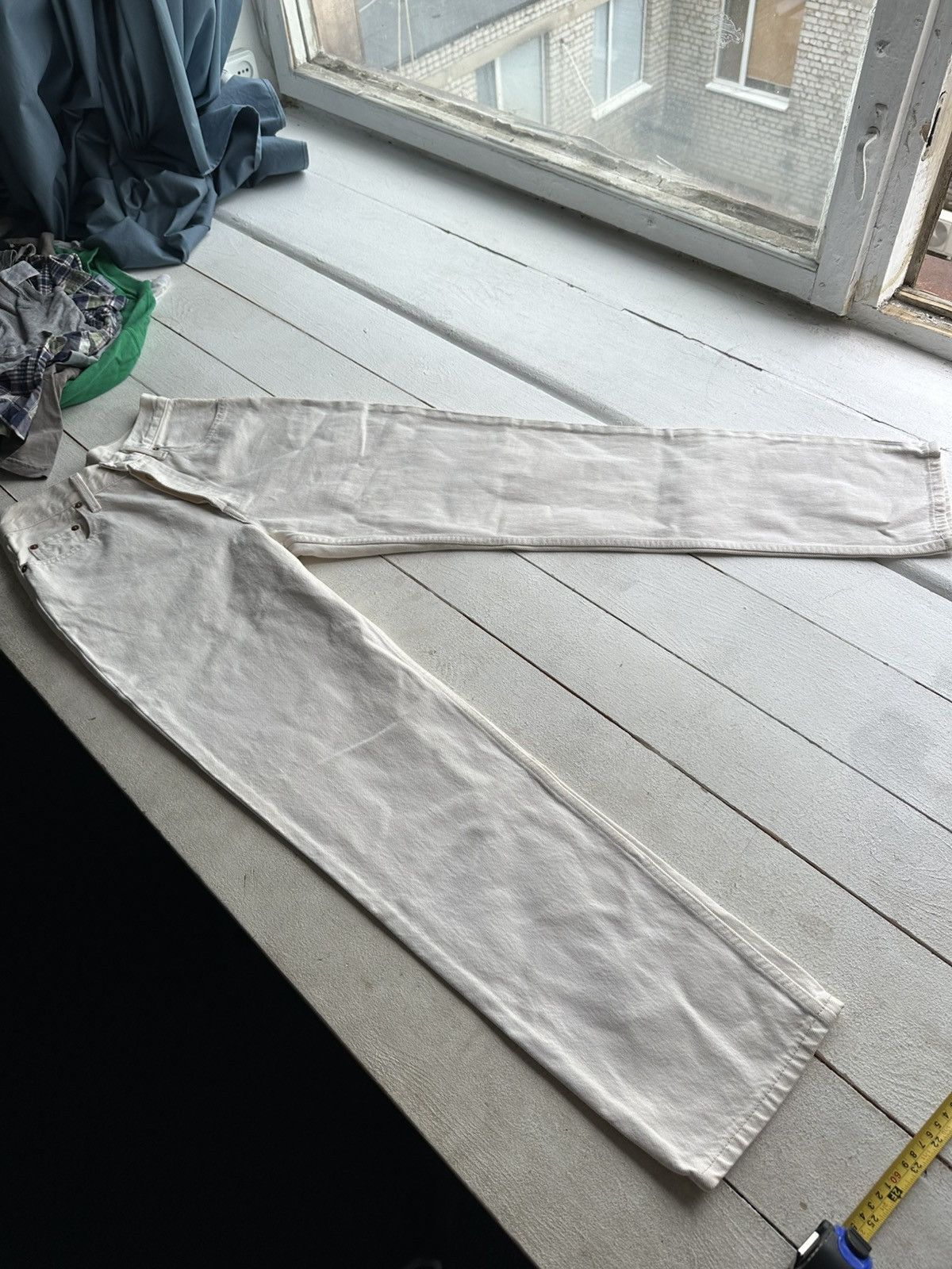 Levi's WHITE🚨Vintage 90s Levis Jeans 597 02 y2k Denim Size US 28 / EU 44 - 8 Thumbnail
