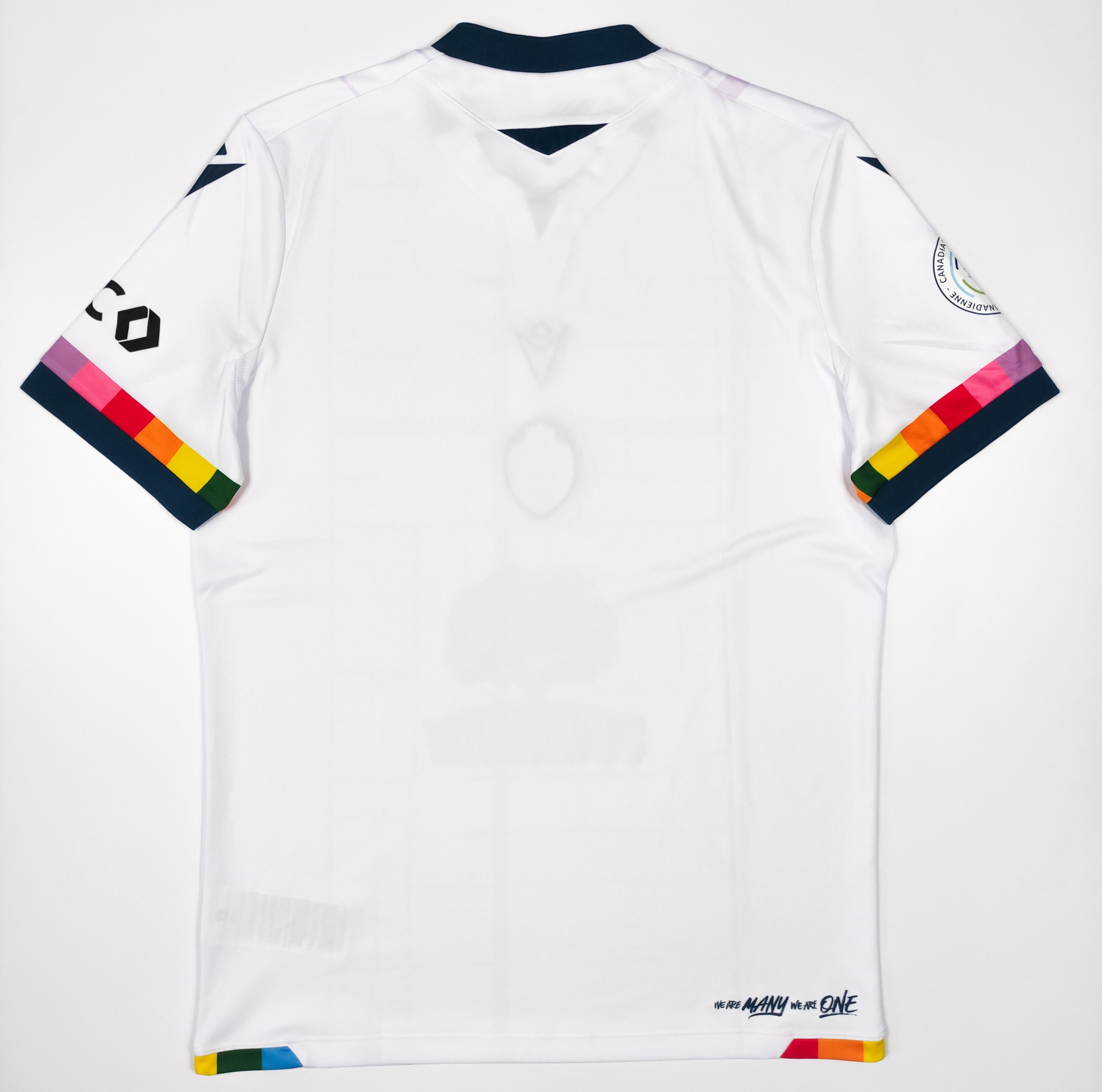 Macron York United FC 2023 Macron "Pride" Home Shirt LGBT Canada Size US M / EU 48-50 / 2 - 2 Thumbnail