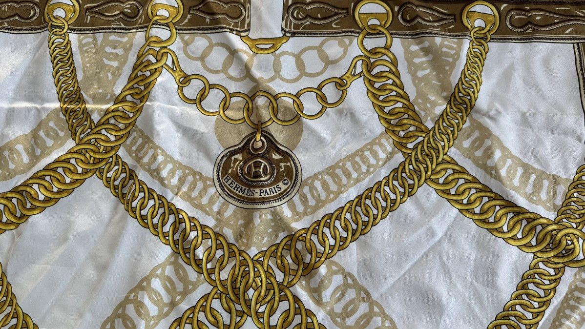 Hermes Hermes 90” silk scarf Size ONE SIZE - 5 Thumbnail