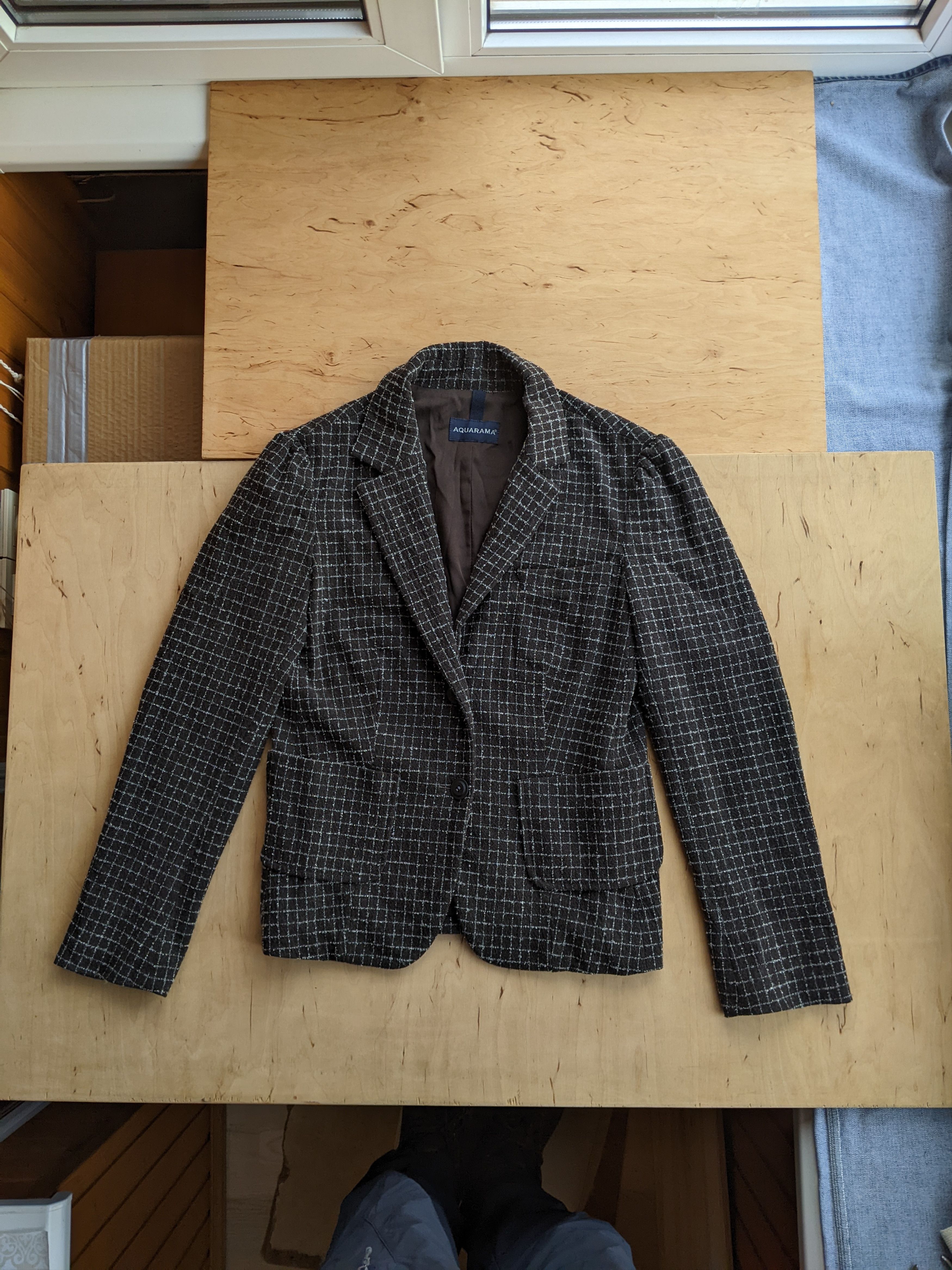 AQUARAMA Aquarama Womens Blazer Jacket Wool Gucci Dior Dolce Gabbana Size M / US 6-8 / IT 42-44 - 3 Thumbnail