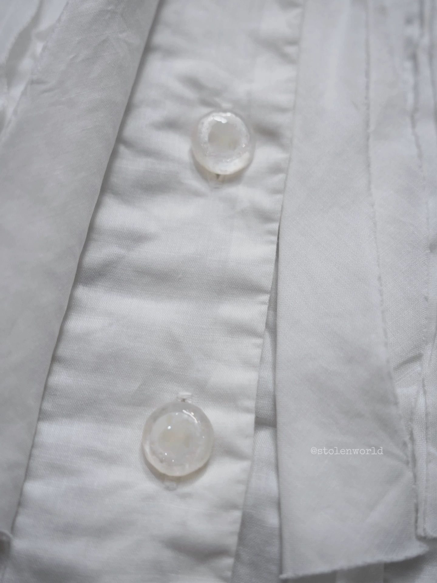 Issey Miyake Issey Miyake Cotton-Linen Patchwork Lightweight Top Size 2 Size XS / US 0-2 / IT 36-38 - 8 Thumbnail