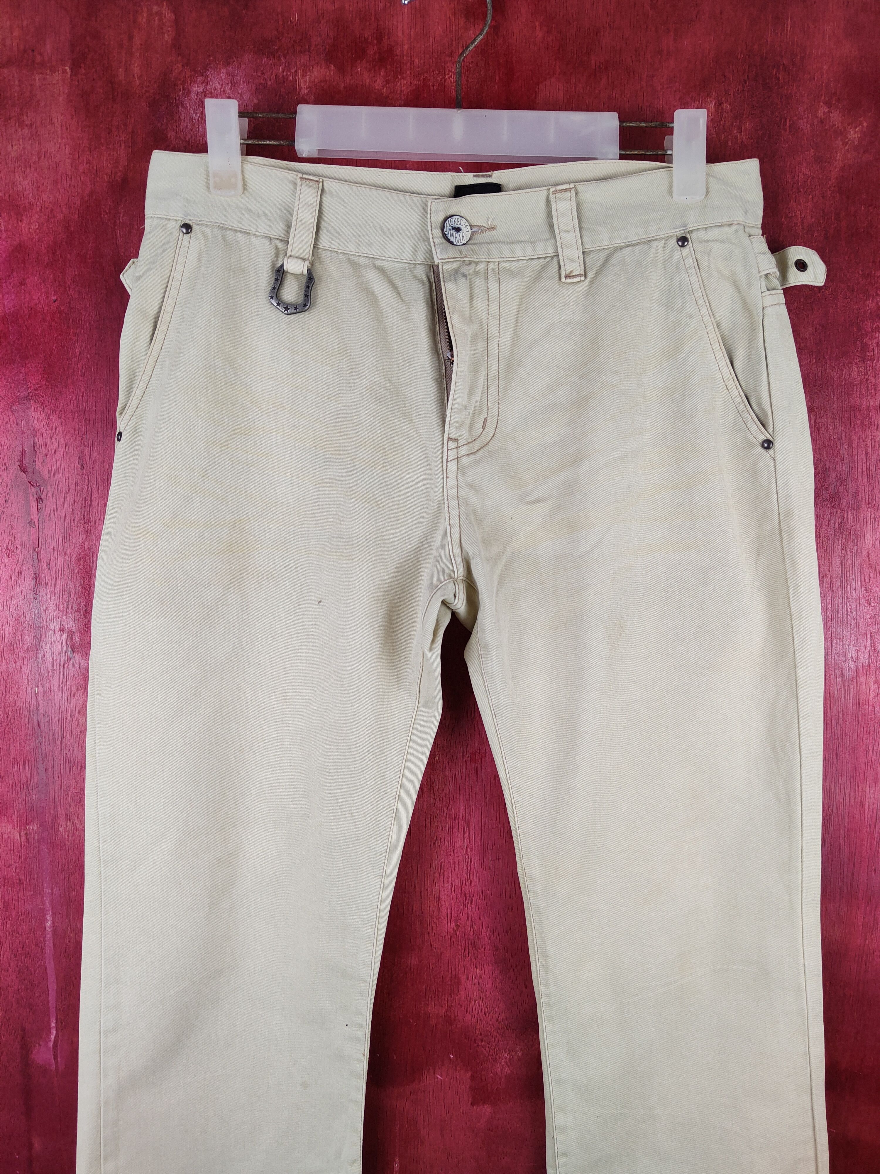 JACKROSE × Japanese Brand Jack Rose Beige Multipocket Casual Pants #S1476 Size 29" - 2 Thumbnail