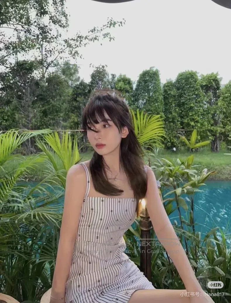 Chanel Chanel Vertical stripe dress with full logo Size XS / US 0-2 / IT 36-38 - 3 Thumbnail