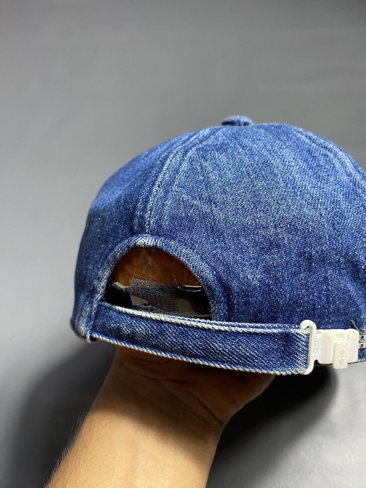 Vintage Vintage DOHC Racing Denim Hat Size ONE SIZE - 6 Thumbnail