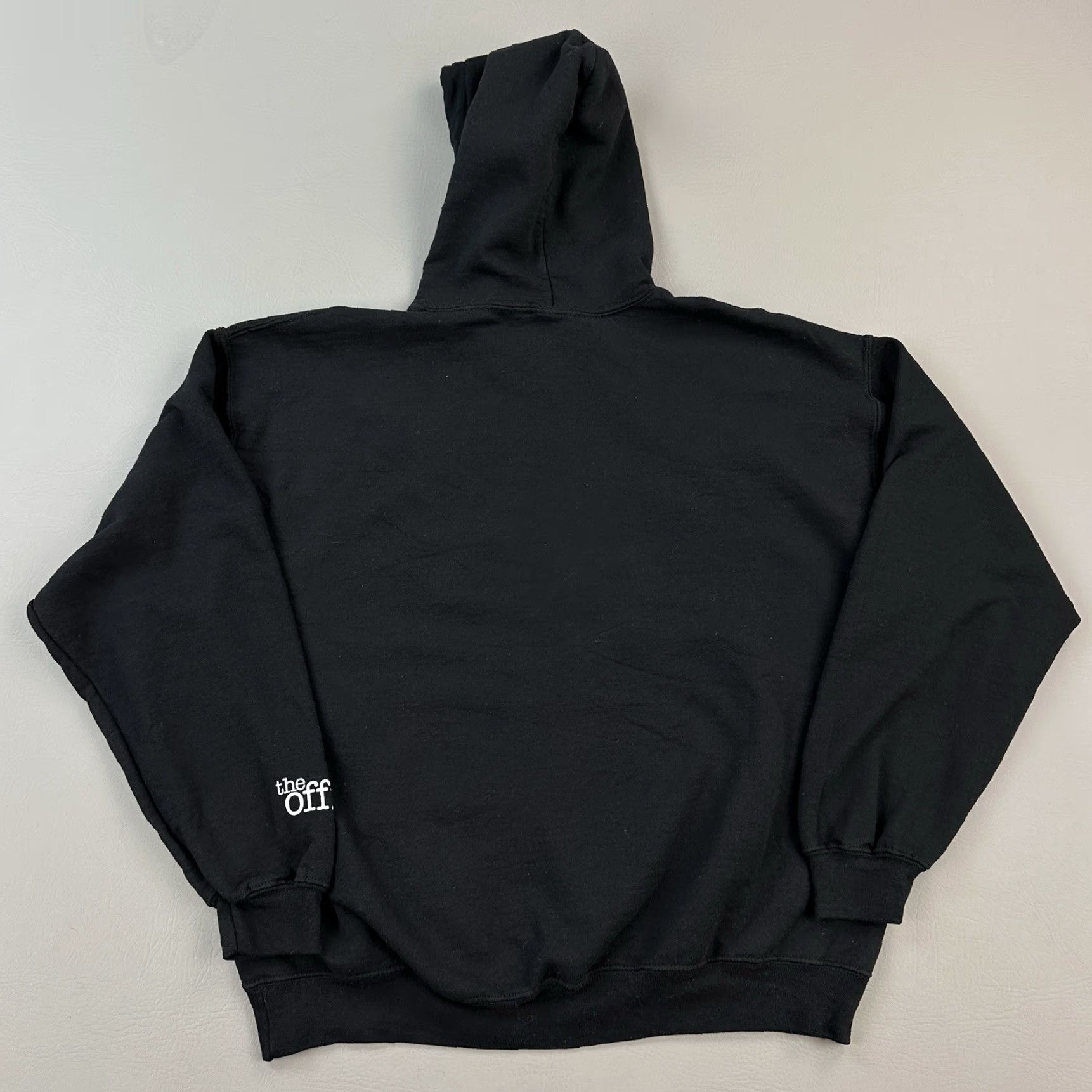 Gildan The Office Hoodie Mens Large Black TV Show Logo Graphic Pullover Sweatshirt Size US L / EU 52-54 / 3 - 7 Thumbnail