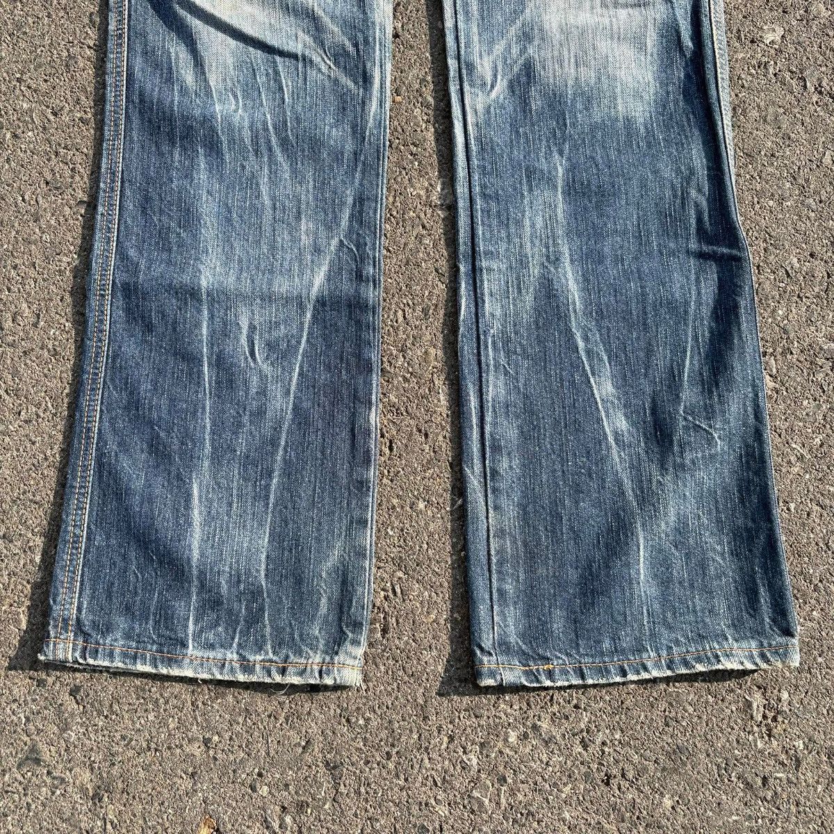 Edwin EDWIN 503 Blue Trip Distressed Denim Jeans Bootcut Vintage Size US 30 / EU 46 - 13 Thumbnail