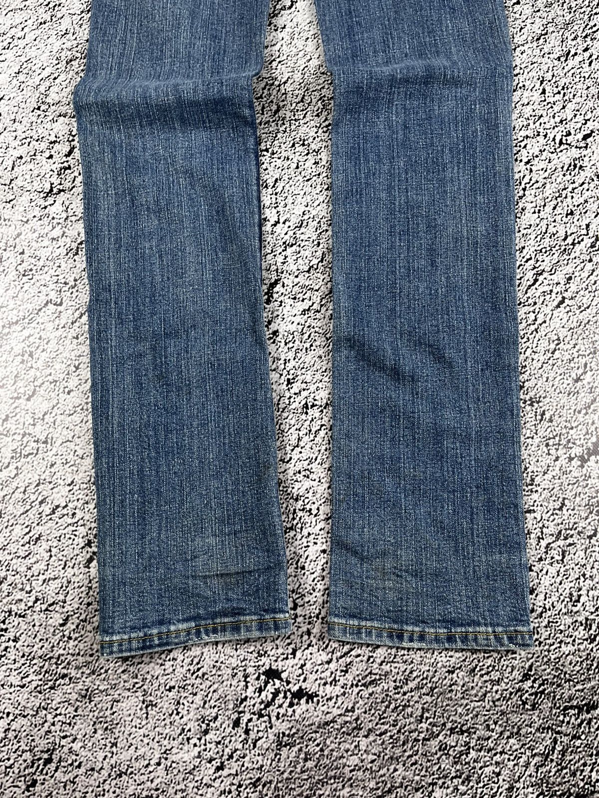 Japanese Brand Vintage Y2K faded jeans streetwear juicy 00s style Japanese Size 29" - 8 Thumbnail