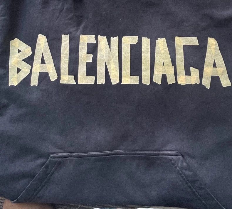 Balenciaga Balenciaga Logo monogrammed hooded sweatshirt Size US M / EU 48-50 / 2 - 3 Thumbnail