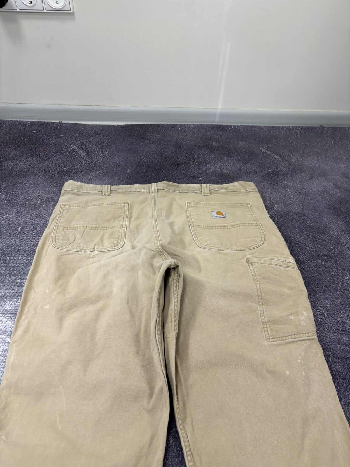 Carhartt Vintage Carhartt Cream USA Hype Baggy Pants Jeans Size US 40 / EU 56 - 6 Thumbnail