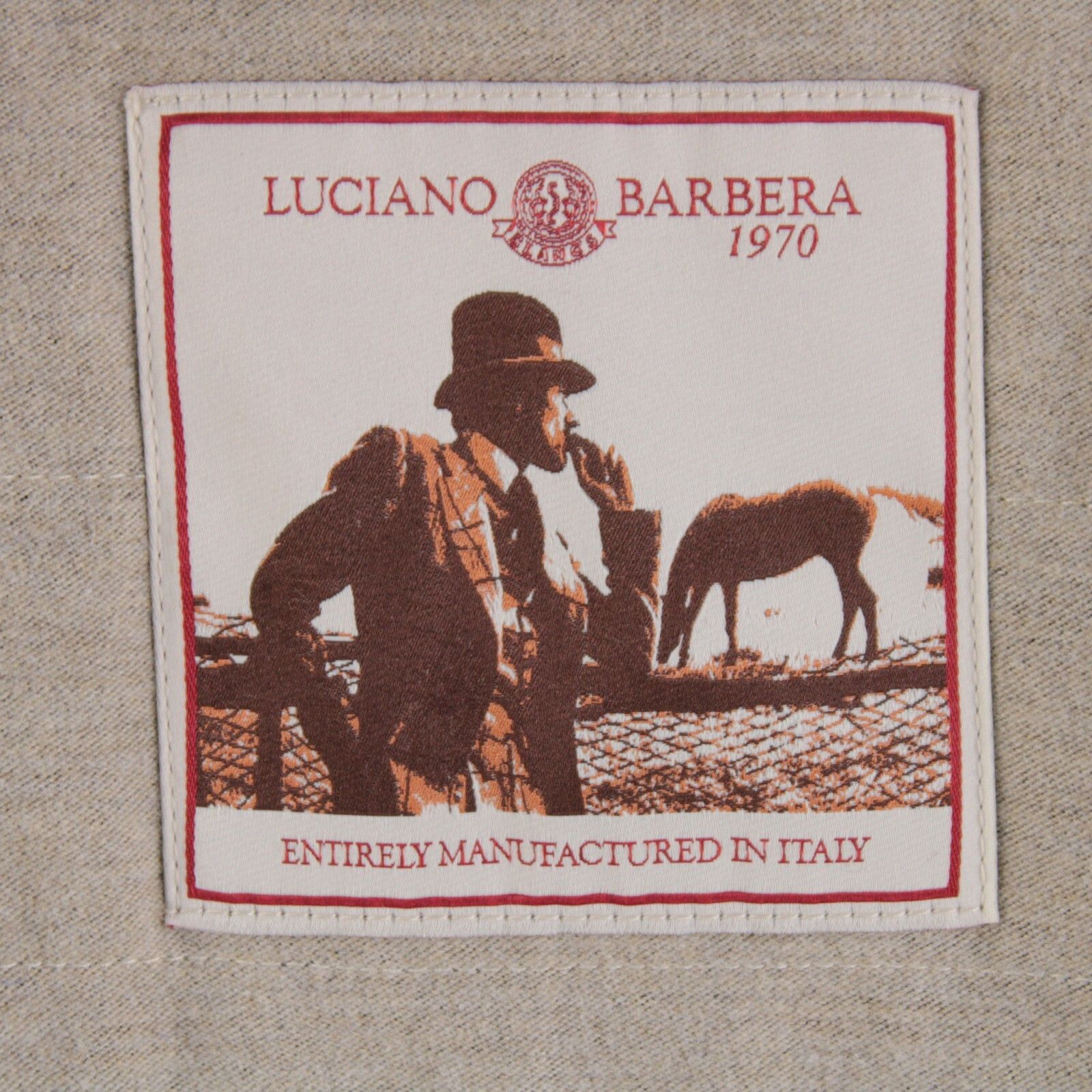 Luciano Barbera Luciano Barbera Jacket Size M US In Brown Cotton Blend Size US M / EU 48-50 / 2 - 8 Thumbnail