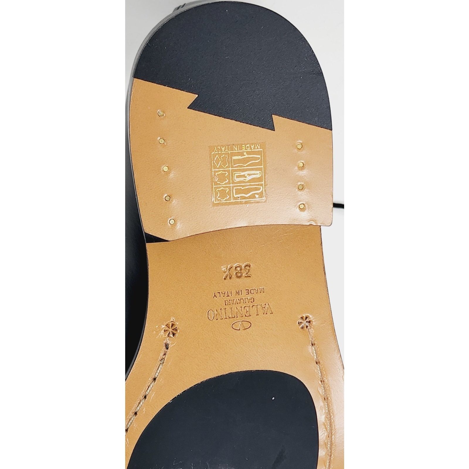 Valentino $825 VALENTINO GARAVANI Leather Derby US8.5 EU38.5 Rockstud. Size US 8.5 / IT 38.5 - 16 Thumbnail