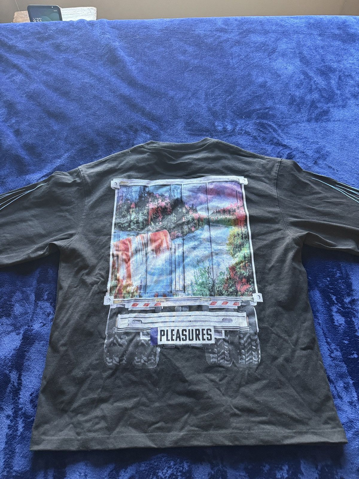Pleasures Pleasures Long Sleeve Semi Truck Shirt Size US L / EU 52-54 / 3 - 6 Thumbnail
