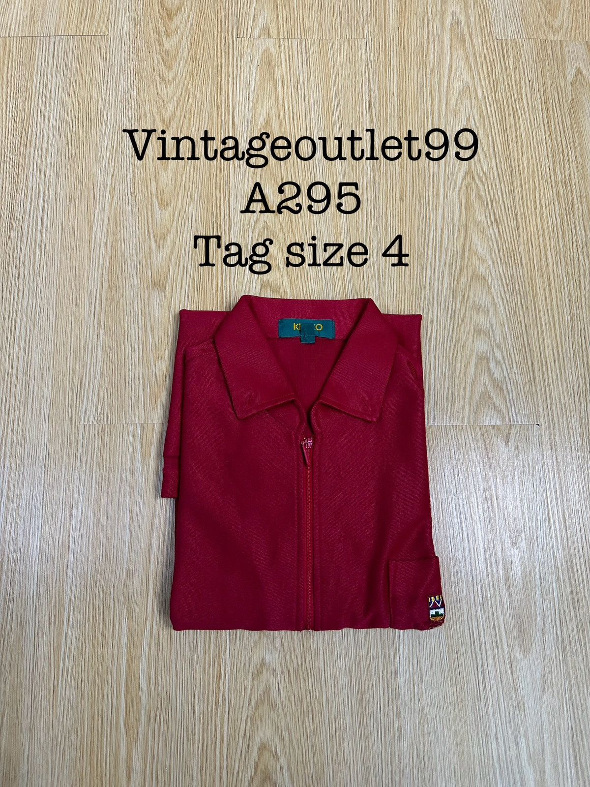 Designer × Kenzo × Vintage Vintage Kenzo Golf Half Zipper Polo Shirt A295 Size US M / EU 48-50 / 2 - 11 Thumbnail