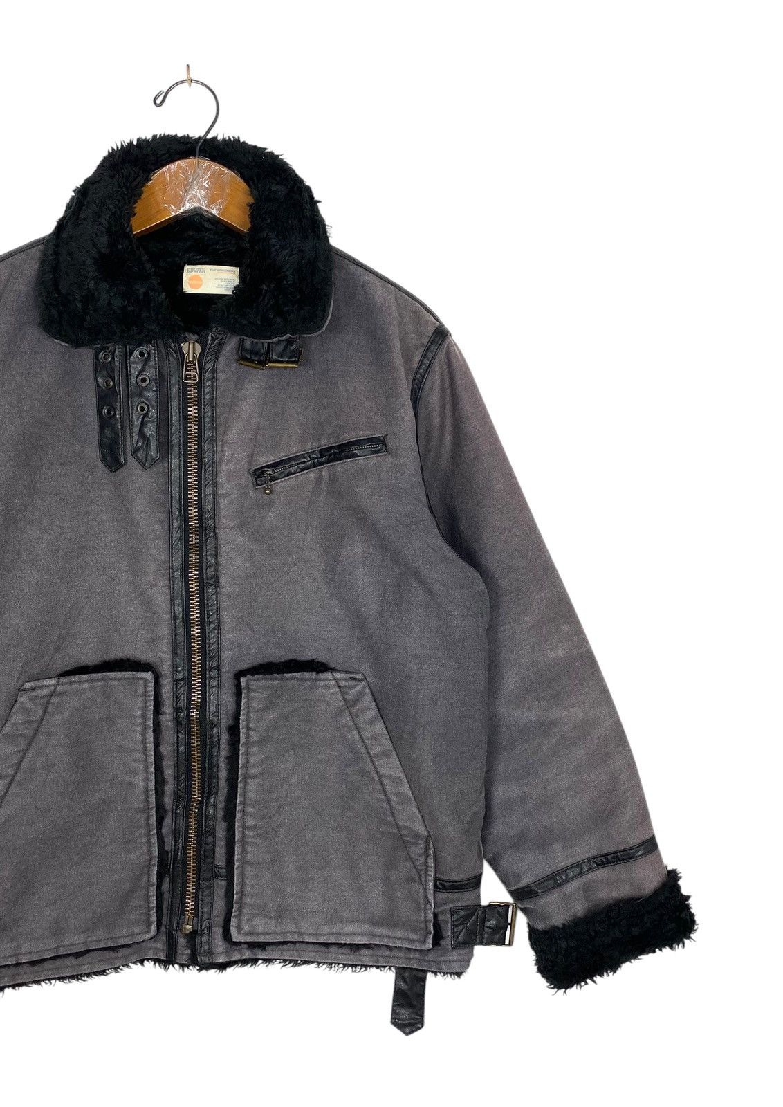 Edwin Rare‼️Edwin Faux Shearling Jacket Size US S / EU 44-46 / 1 - 2 Thumbnail