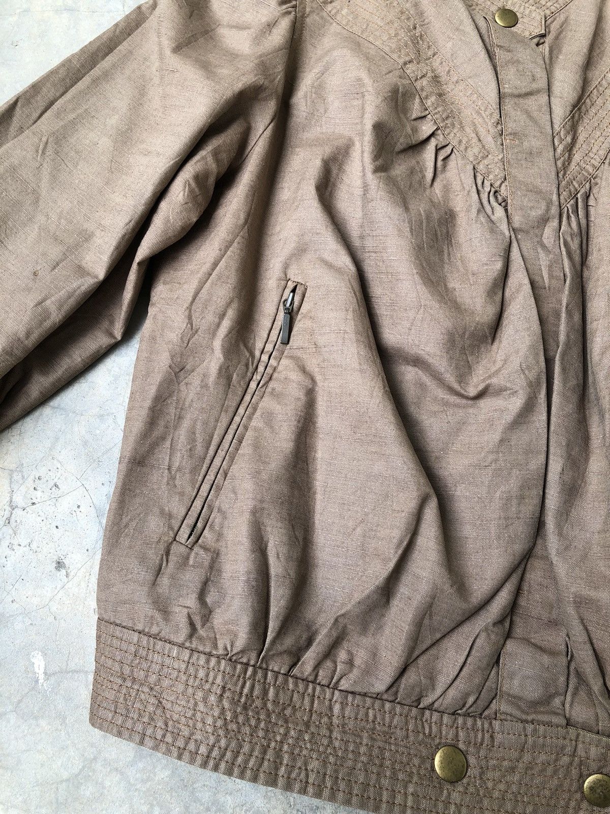 Issey Miyake Vintage issey Miyake Tsumori Chisato Cropped Button Jacket Size XS / US 0-2 / IT 36-38 - 8 Thumbnail
