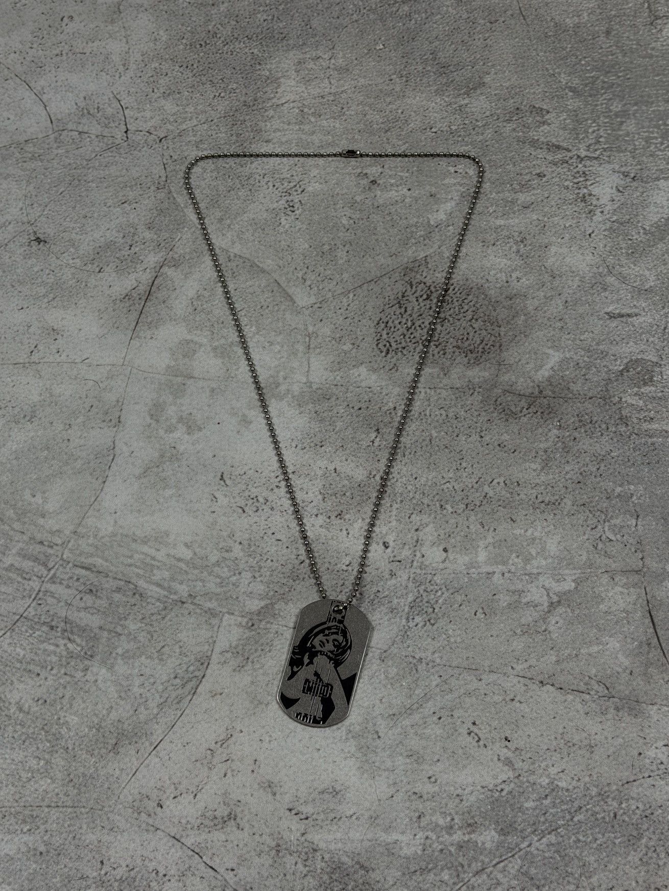Hysteric Glamour HYSTERIC GLAMOUR DOG TAG NECKLACE GUITAR GIRL