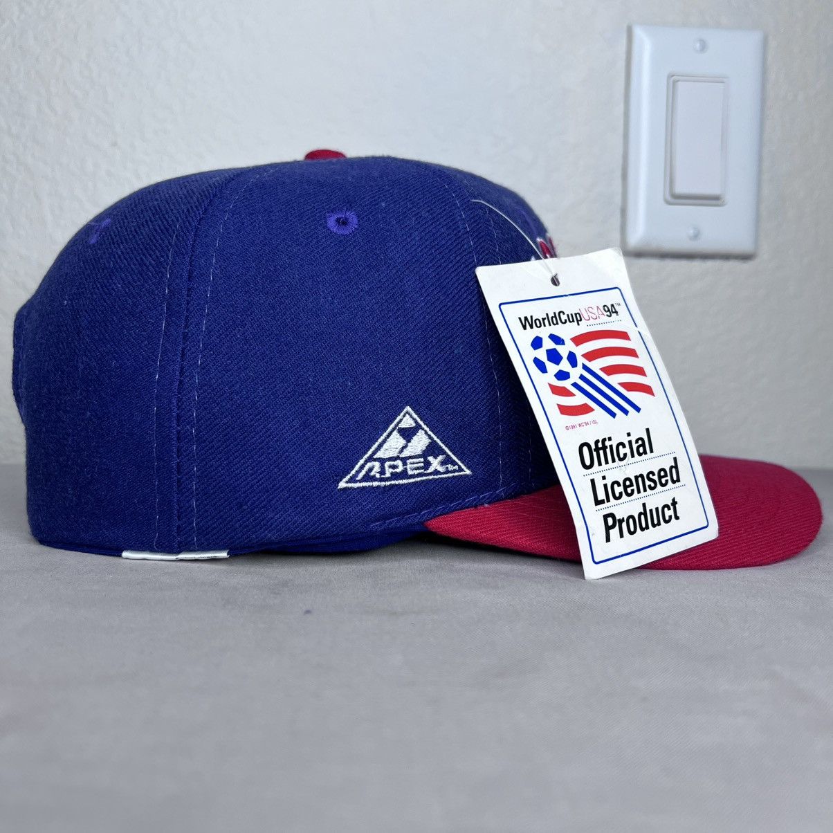Apex One Vintage 1994 Los Angeles World Cup Soccer Apex One Snapback Size ONE SIZE - 4 Thumbnail
