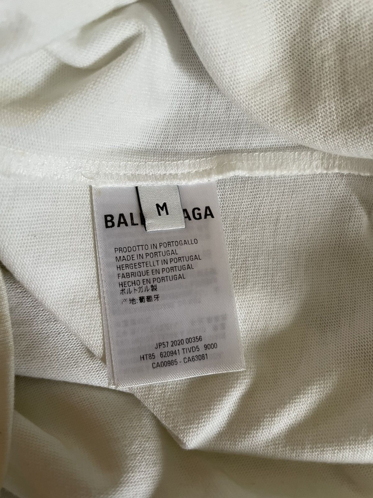 Balenciaga Balenciaga Gym Wear Logo T-Shirt Size US M / EU 48-50 / 2 - 2 Thumbnail