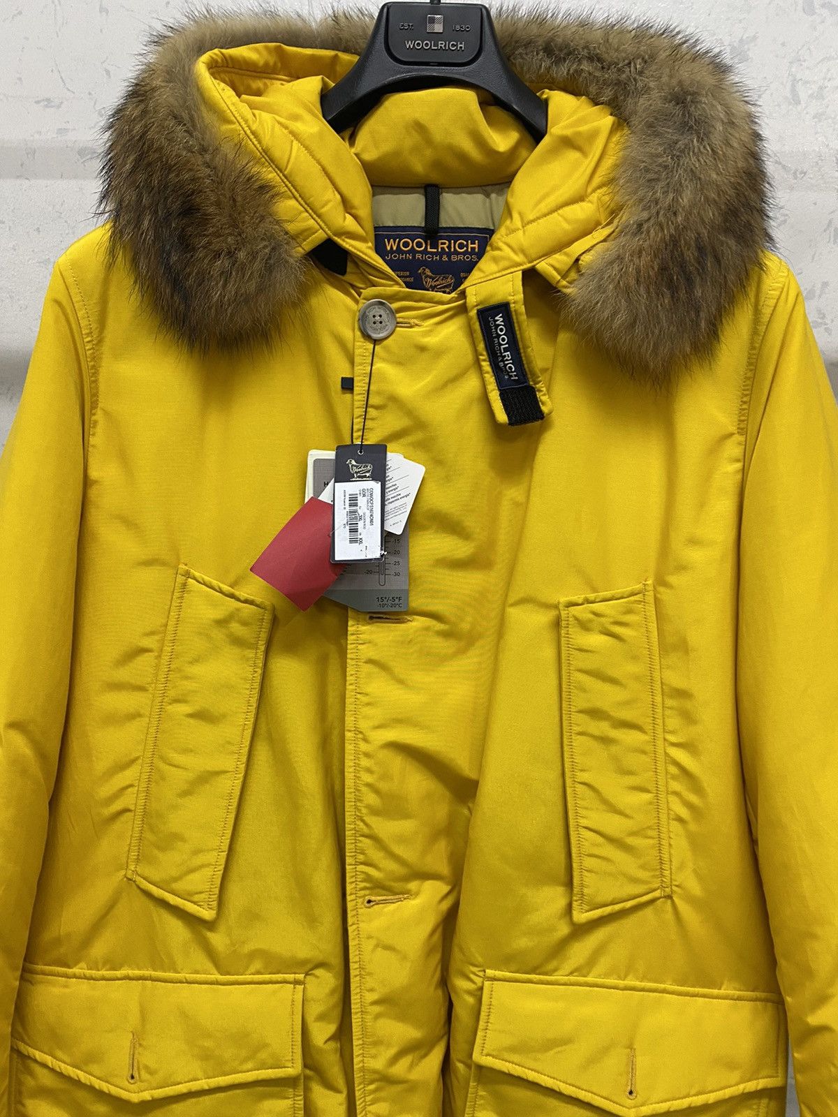 Other Woolrich Arctic Parka, size XXXL, yellow, new with tag Size US XXL / EU 58 / 5 - 5 Thumbnail