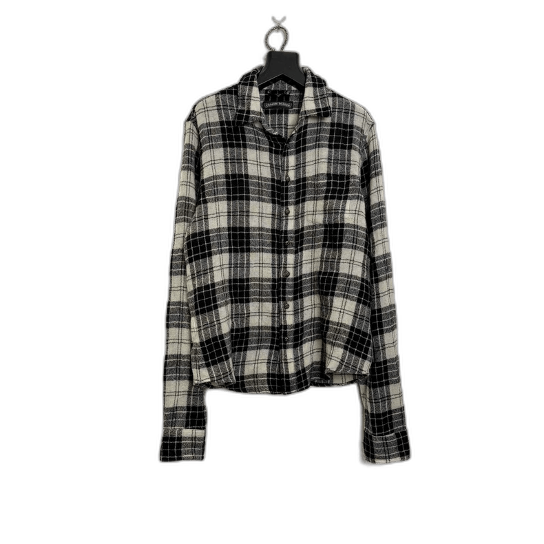 Chrome Hearts Chrome Hearts Flame Check Wool Shirt-yf Size US M / EU 48-50 / 2 - 1 Thumbnail