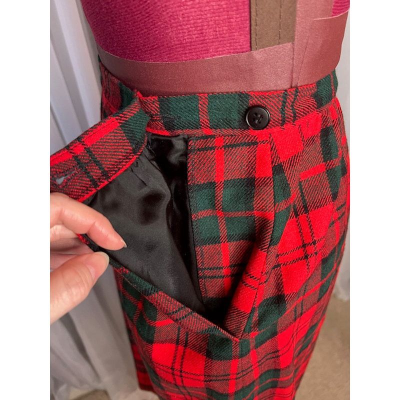 Pendleton Pendleton 49er jacket skirt suit plaid red green vintage Size M / US 6-8 / IT 42-44 - 14 Thumbnail