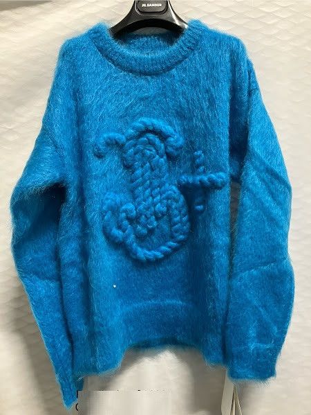 Jil Sander o1loc1c1224 Sweater in Blue Size L / US 10 / IT 46 - 1 Preview