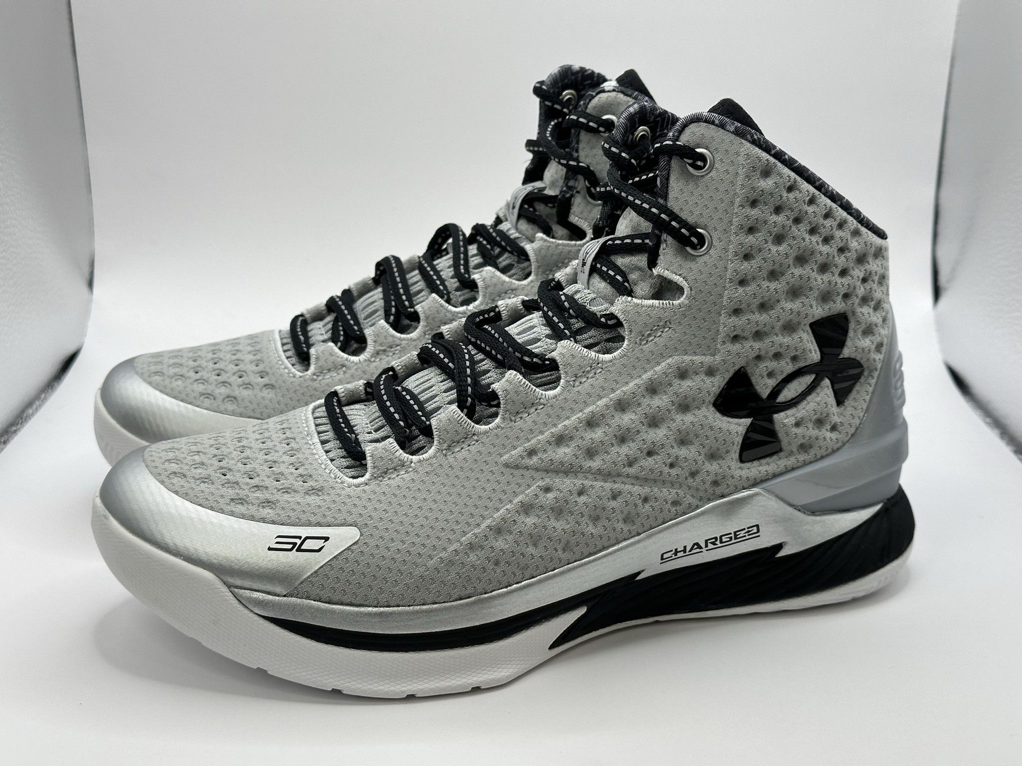 Under Armour Under Armour Curry 1 Grey Black History Month Size 5.5Y Grailed