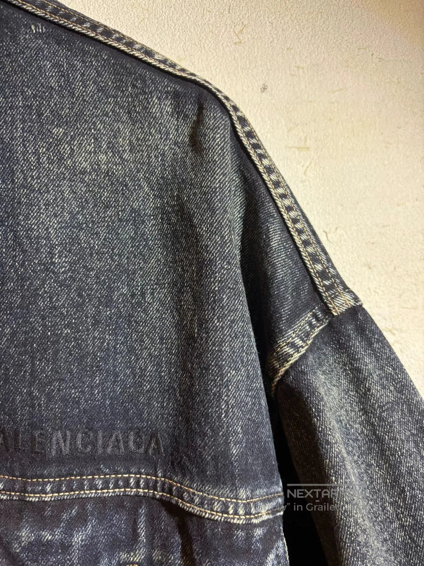 Balenciaga Balenciaga Oversized Denim Jacket. Size US S / EU 44-46 / 1 - 3 Thumbnail