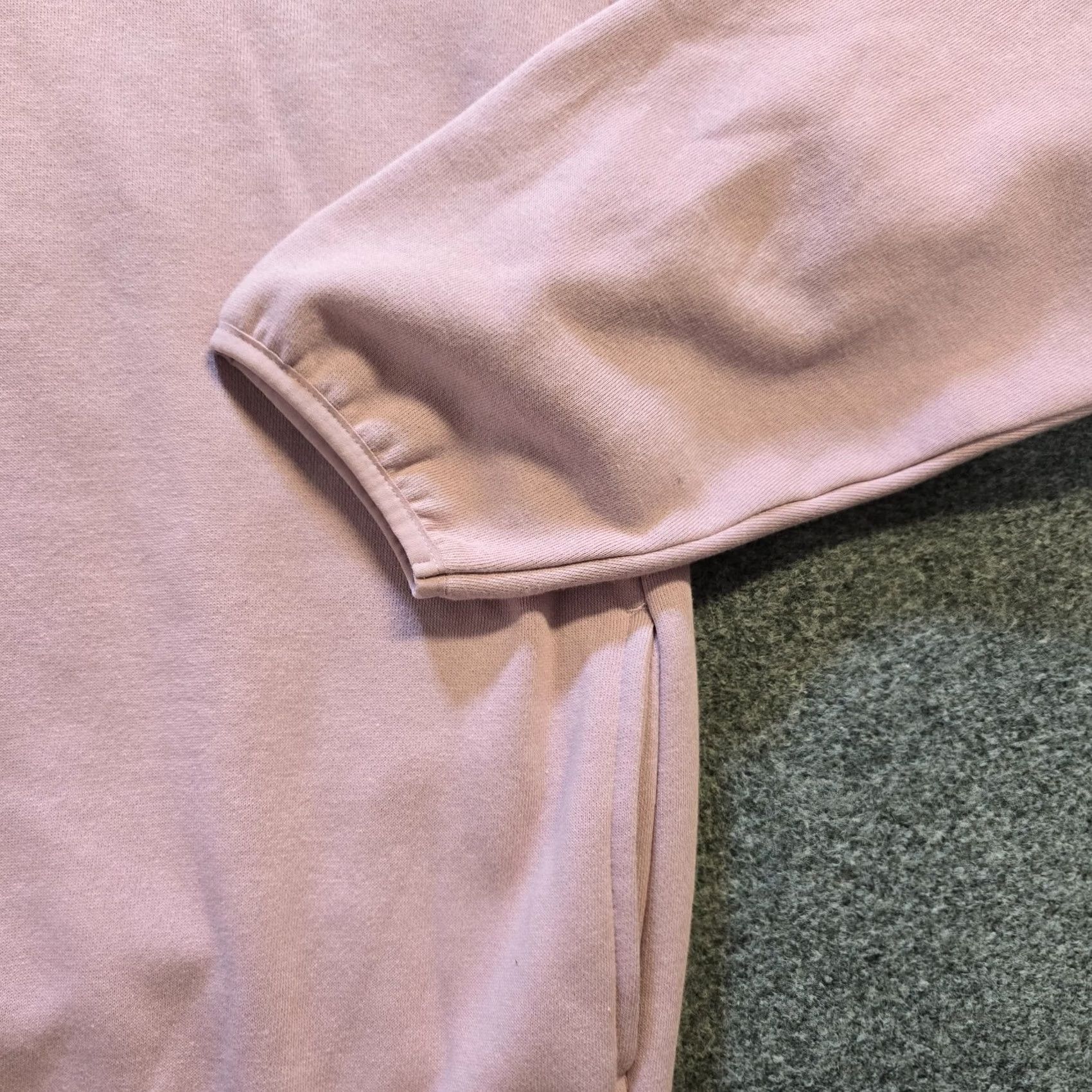 Vintage Como Vintage Top Womens 2XL Pink 1/4 Zip Sweatshirt Pockets Lounge Casual Shirt Sweatshirt Womens Winter Holiday Outdoor Casual Pull Over Pullover Size XXL / US 16-18 / IT 52-54 - 3 Thumbnail