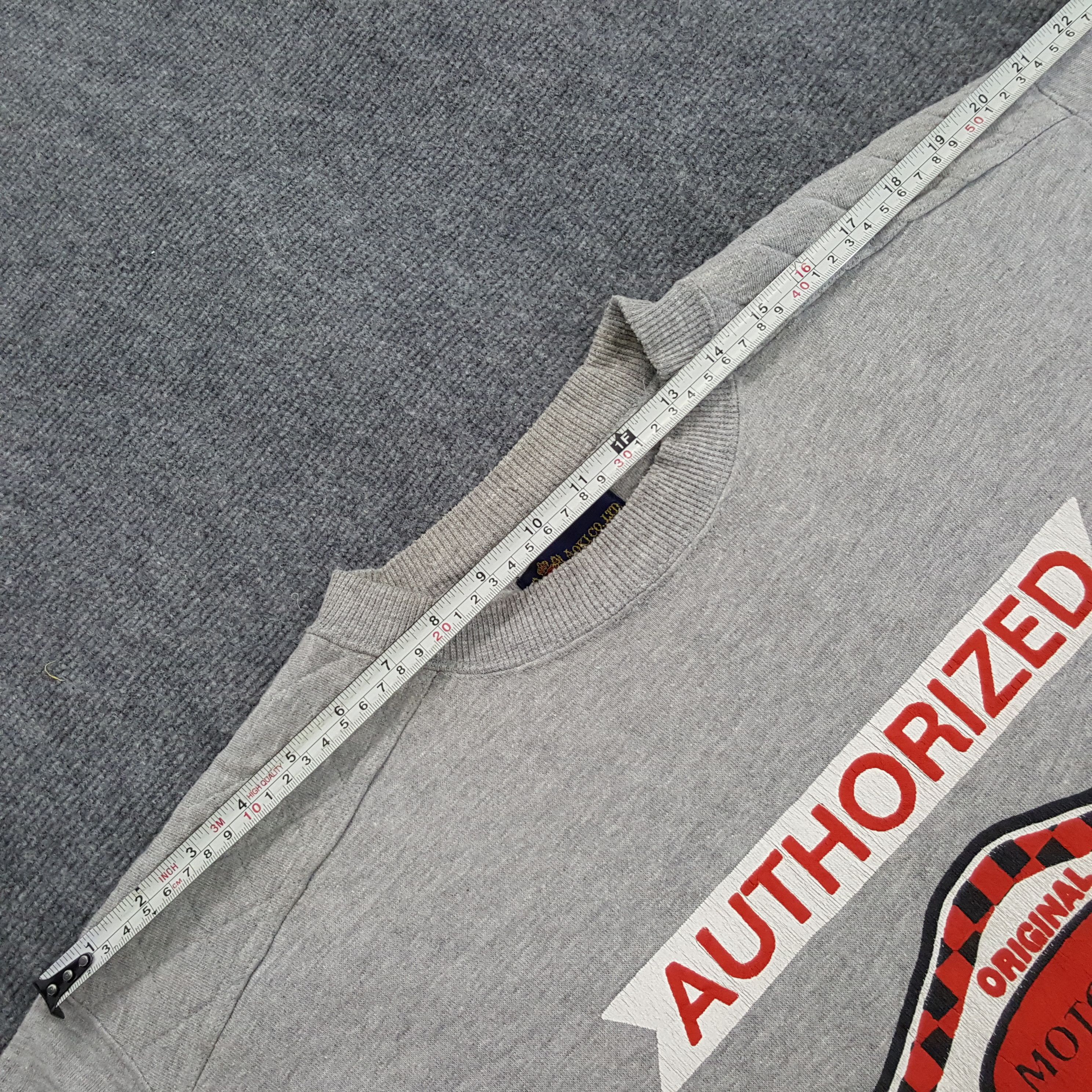 Vintage Authorized Motoroil Classic Promo Sweatshirt Size US L / EU 52-54 / 3 - 10 Thumbnail