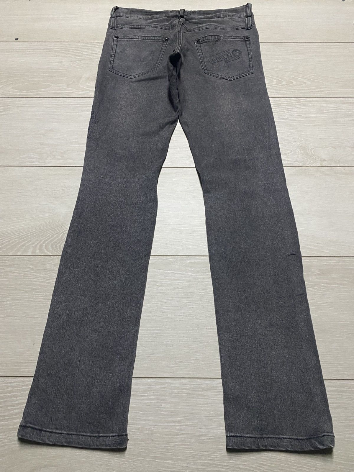 Japanese Brand Vintage Japanese Brand Spicy Label Print Skinny Jeans Size 28" / US 6 / IT 42 - 2 Thumbnail