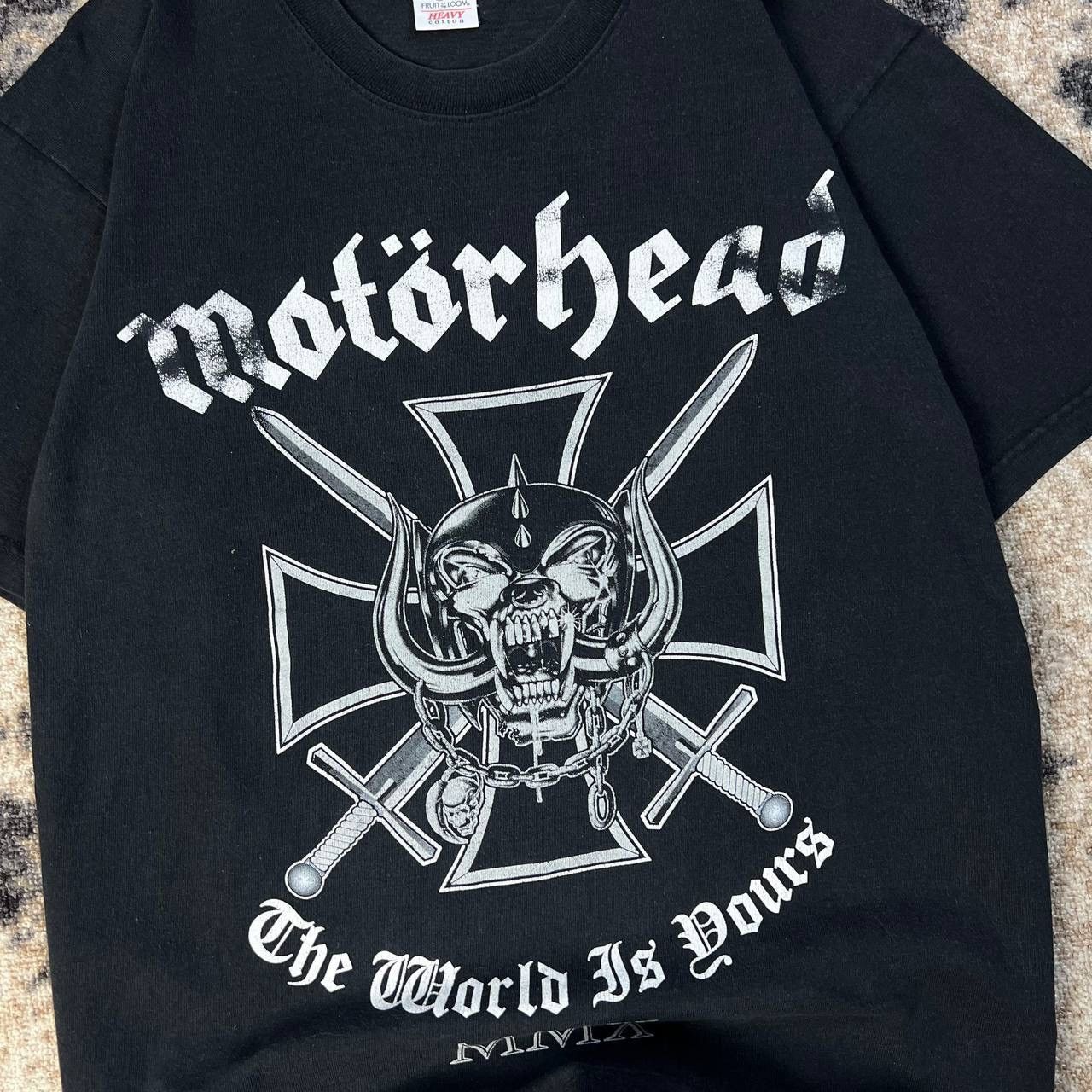 Band Tees Motorhead Vintage Y2K Big Logo Rock Band T-Shirt 2TS2 Size US L / EU 52-54 / 3 - 3 Thumbnail