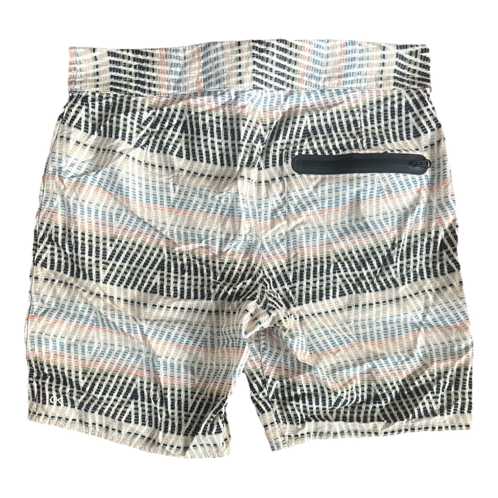 Outerknown VINTAGE OUTERKNOWN Geometric Pocket Swim Beach Surf Board Short 29 Size US 29 - 2 Thumbnail