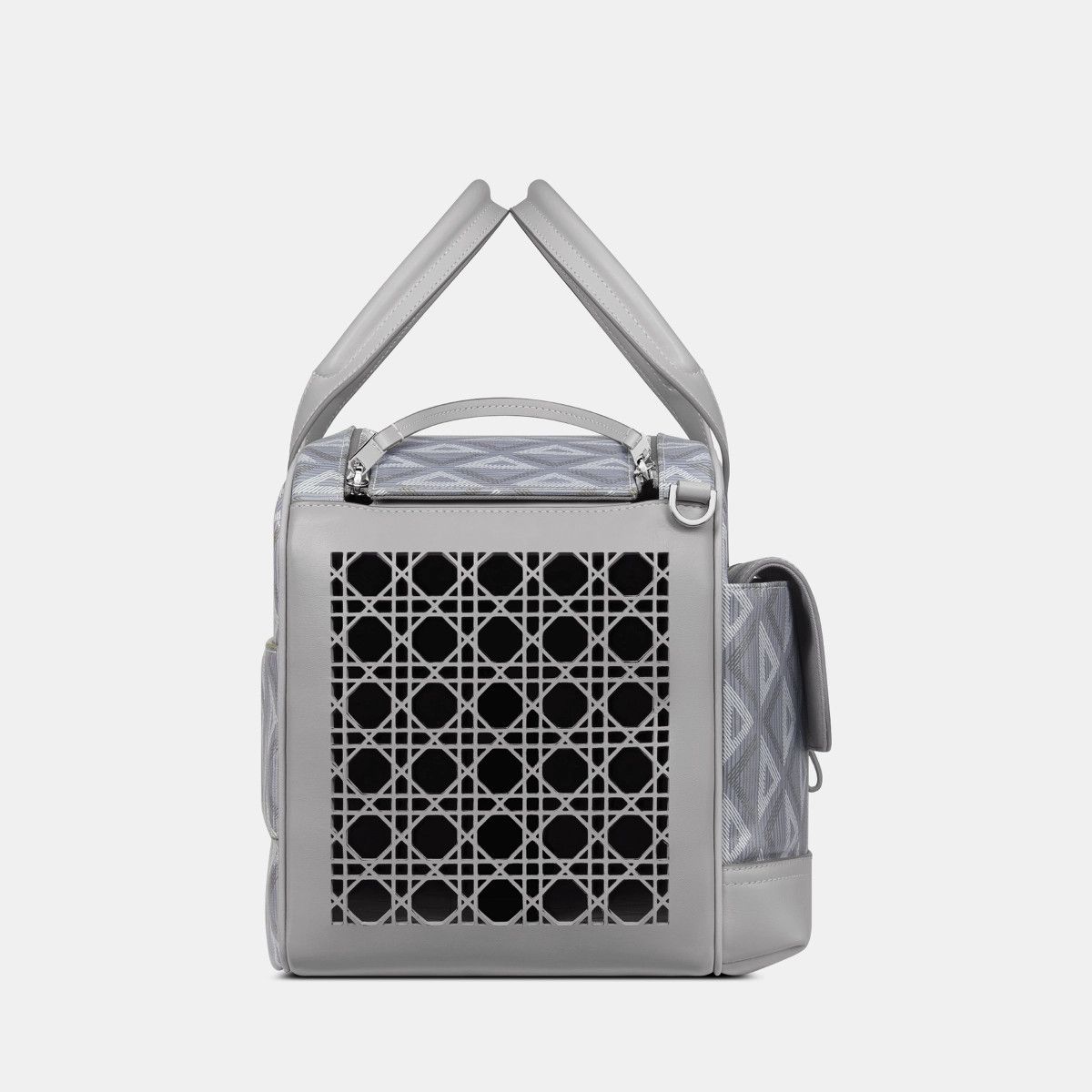 Dior o1bcso1str0126 Size: OS/Hit The Road Pet Carrier Bag in Grey Size ONE SIZE - 2 Thumbnail