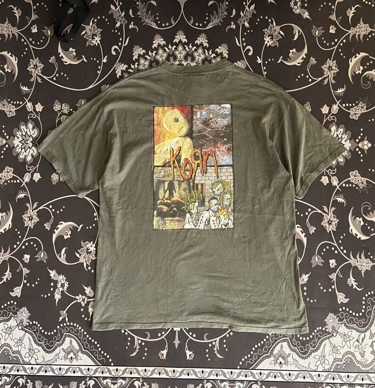 Band Tees × Vintage Vintage Korn Band Tee Size US XL / EU 56 / 4 - 1 Thumbnail