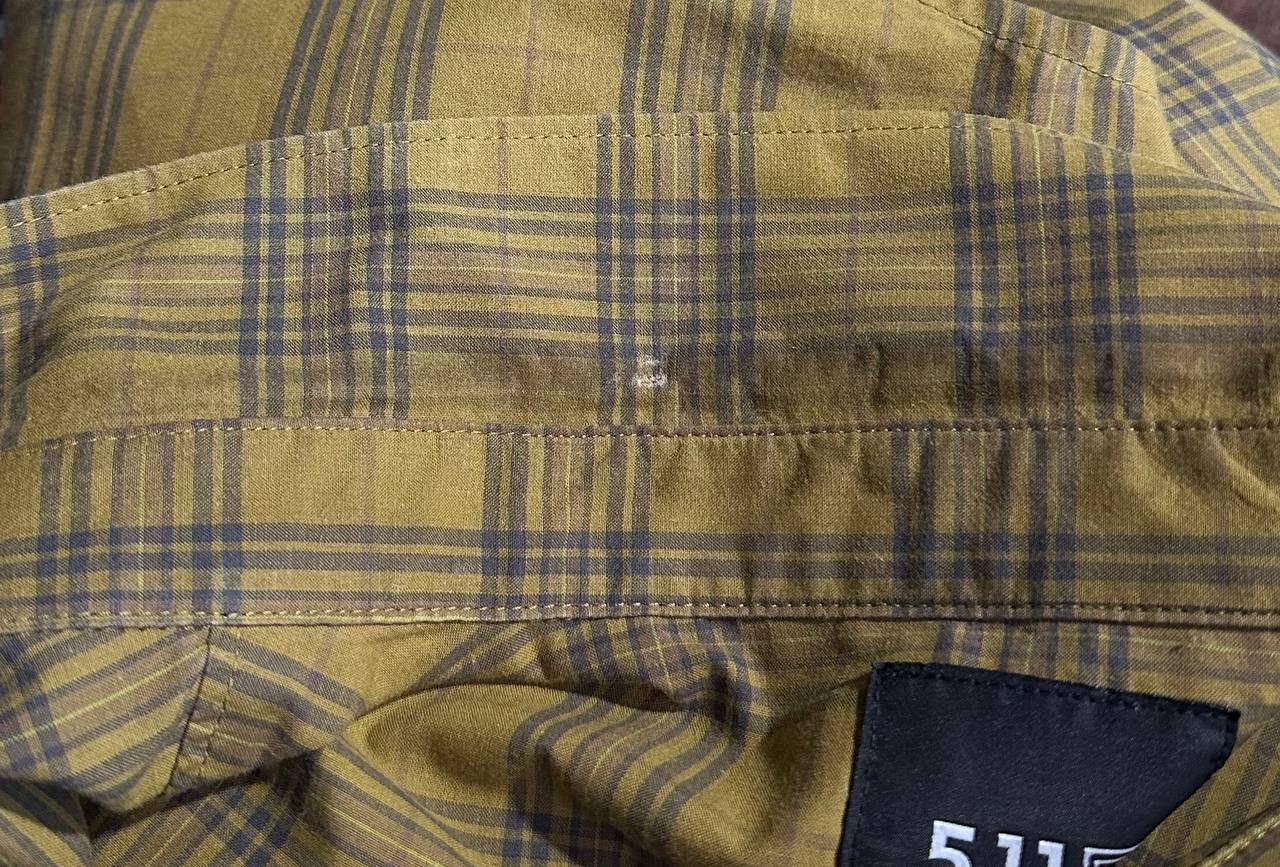 5.11 511 5.11 Tactical Shirt Snaps Button longSleeve Plaid Casual Size US XL / EU 56 / 4 - 10 Thumbnail