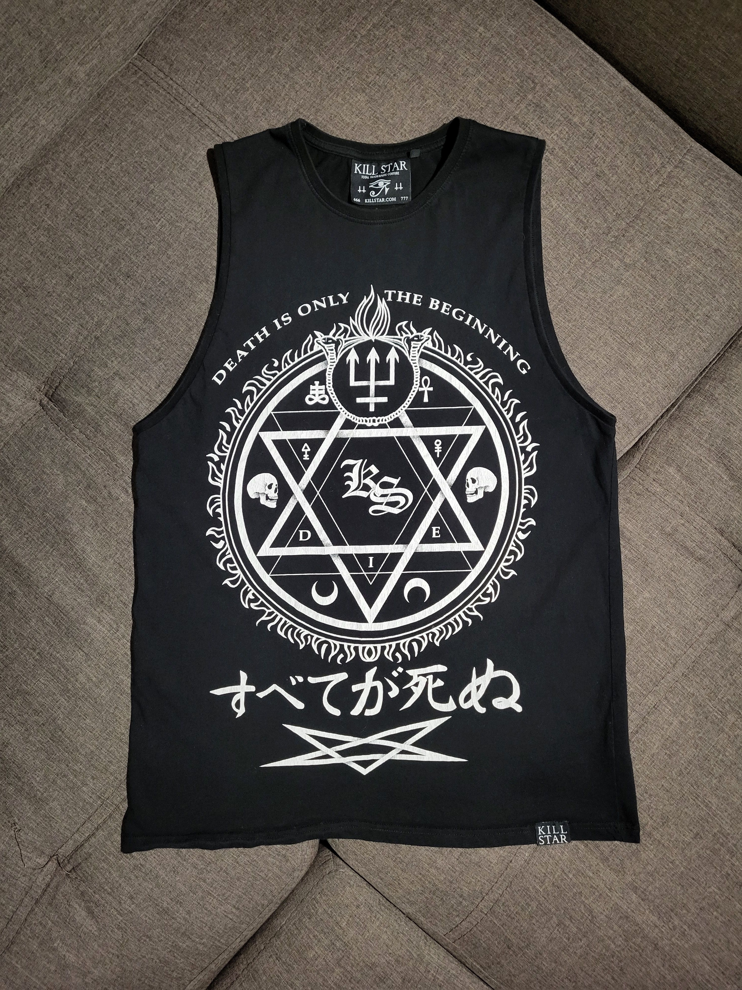 Killstar vintage KILLSTAR tank top sleeveless Size US XL / EU 56 / 4 - 1 Thumbnail