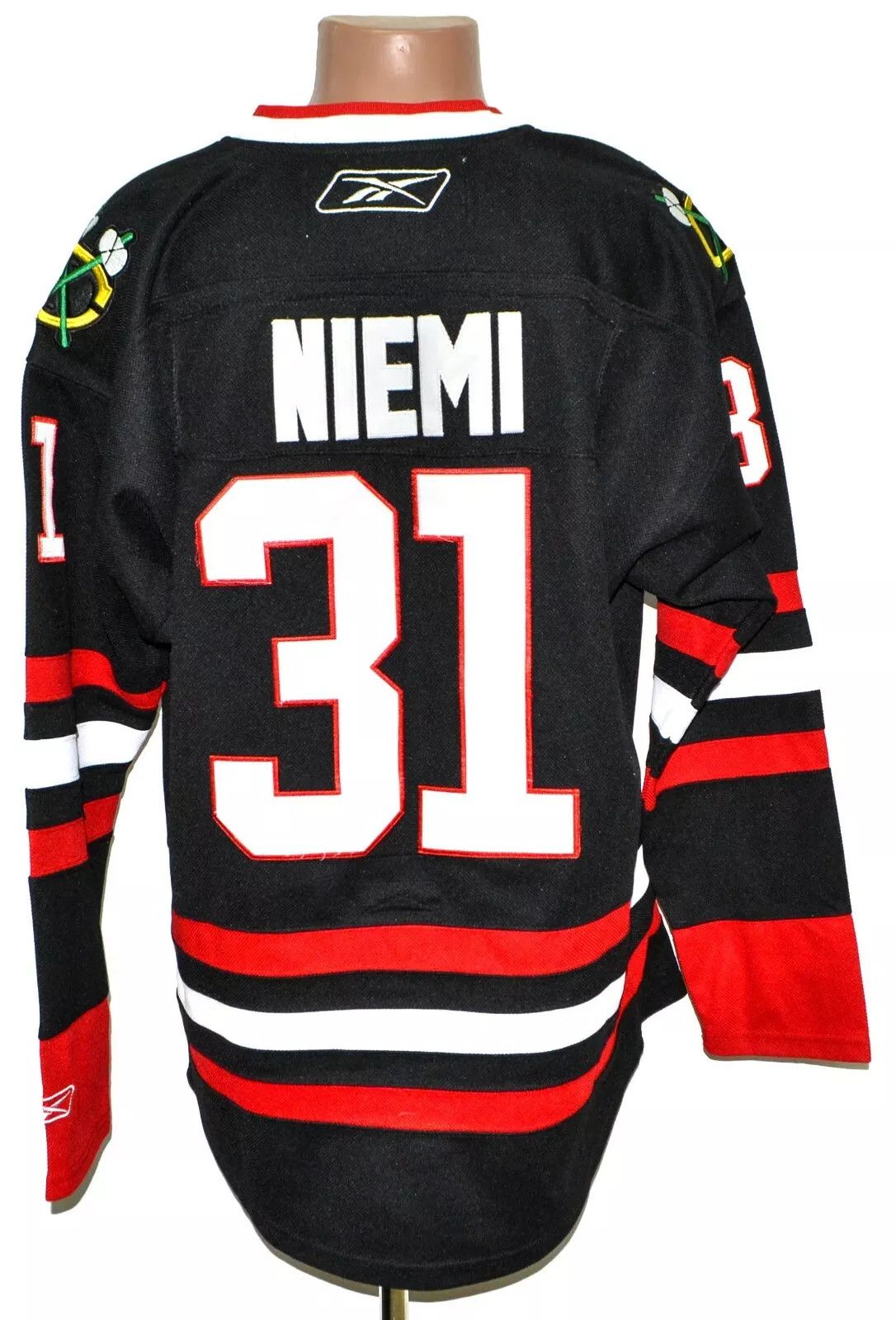 Reebok NHL BLACKHAWKS SHIRT JERSEY REEBOK NIEMI #31 SIZE XL(50) Size US XL / EU 56 / 4 - 1 Thumbnail