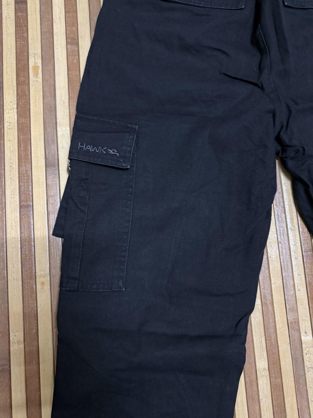 Hawk HAWK Cargo Pants Adjustable Waist / Multipocket / Streetwear Size US 29 - 9 Thumbnail